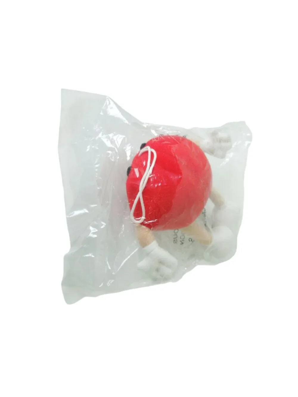Vintage 1997 M&M’s Red Plush Ornament Sealed Mars Candy Character 5" - Picture 4 of 10